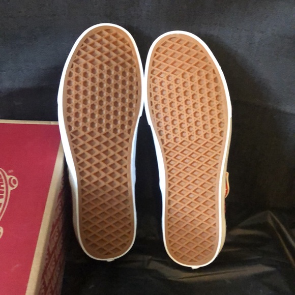 Vans Logo flame size 10 mens new inbox - slip on - Picture 5 of 5